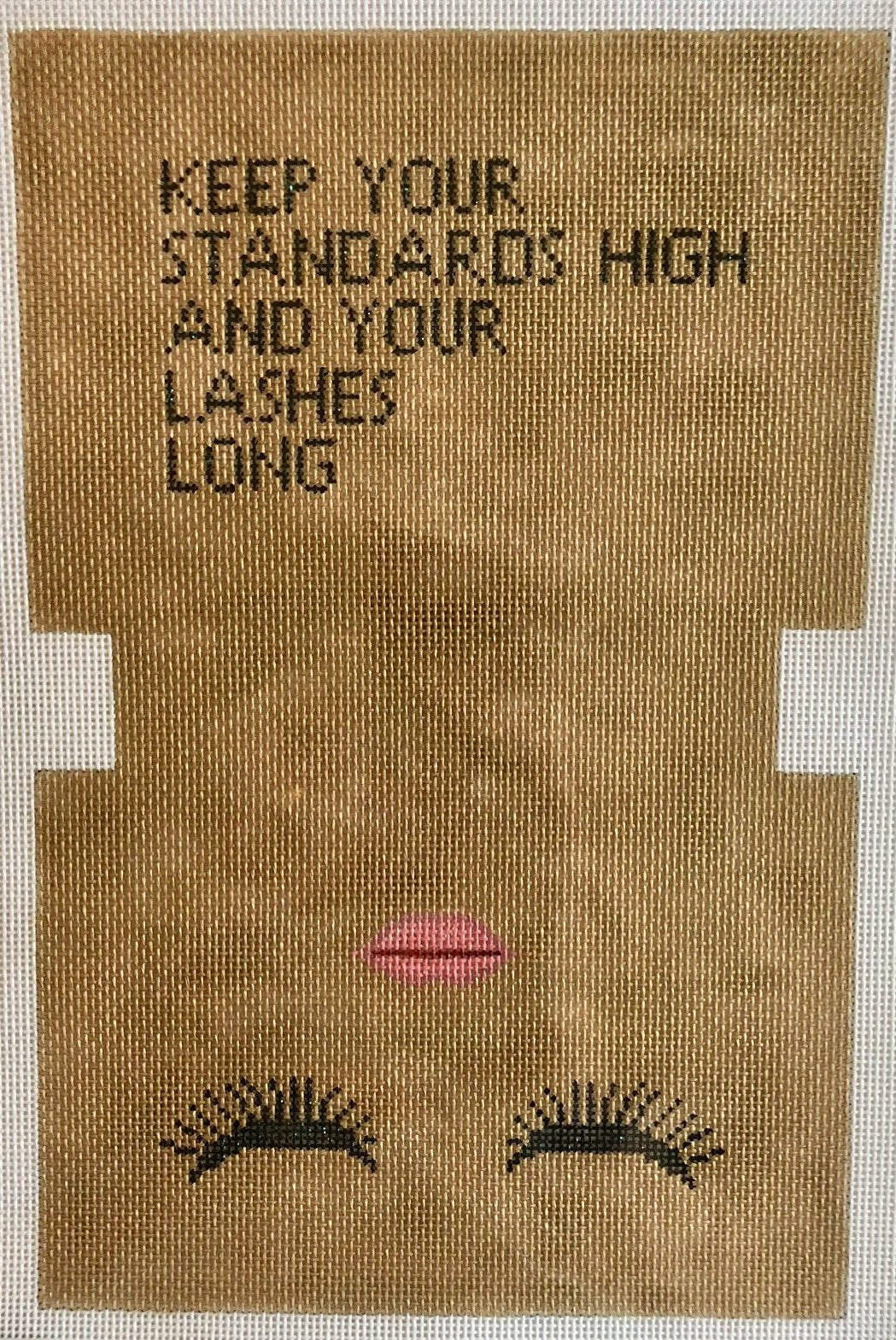 high standards makeup bag