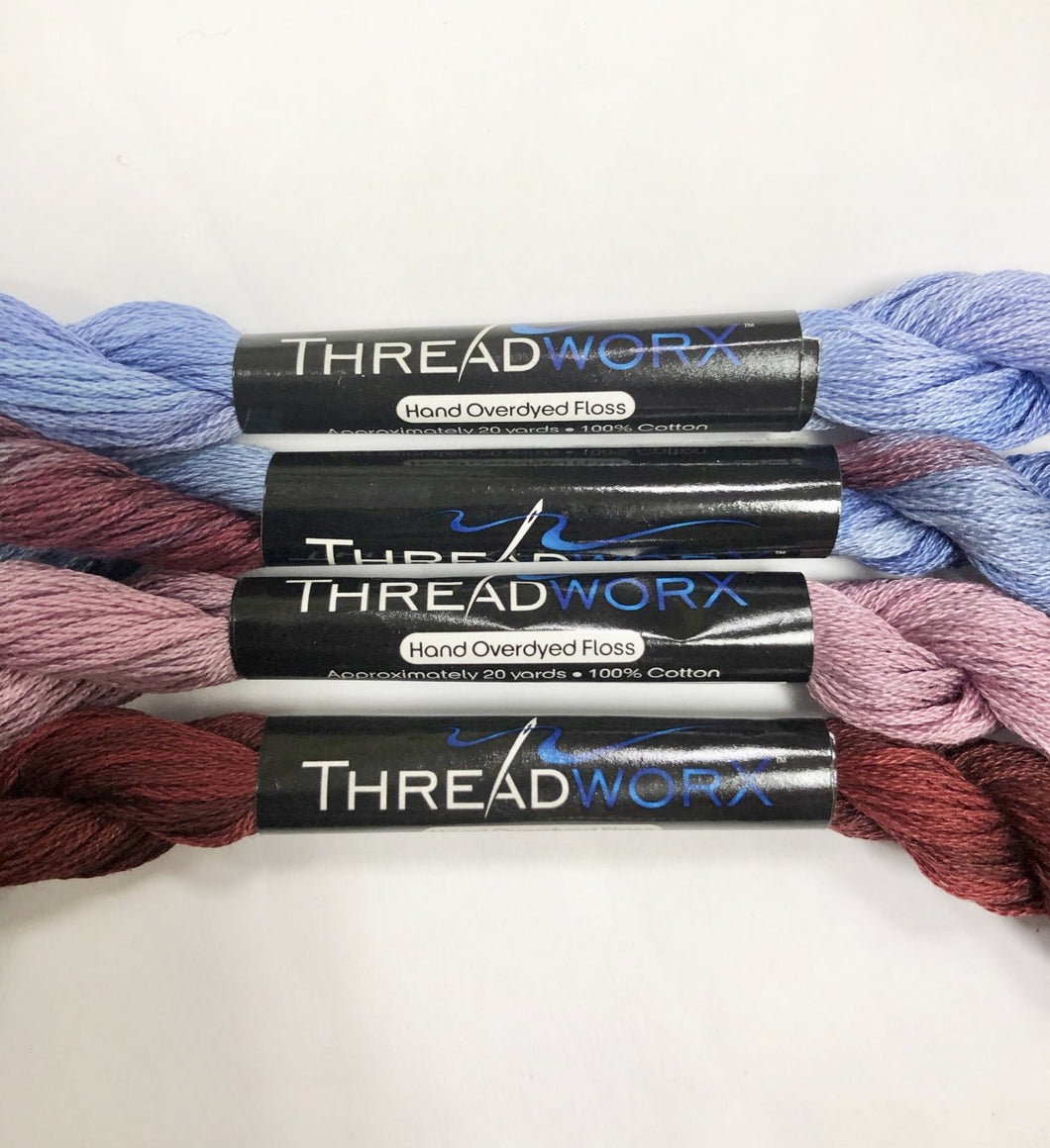 threadworX  overdyed floss