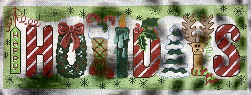happy holidays sign