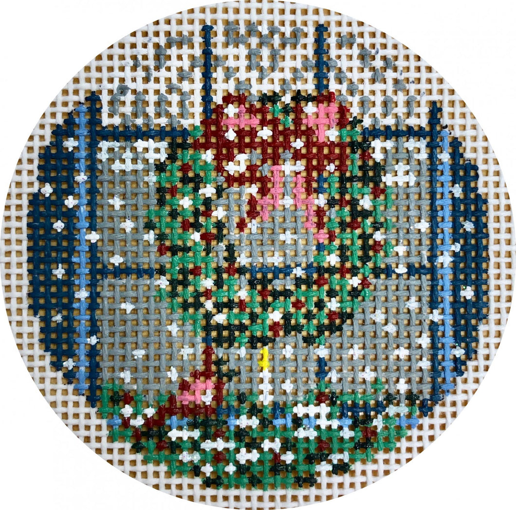christmas wreath ornament