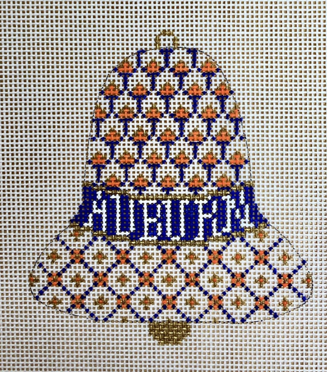 auburn patterned bell