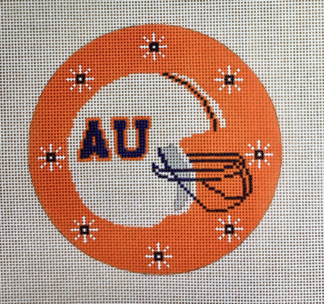 AU football helmet