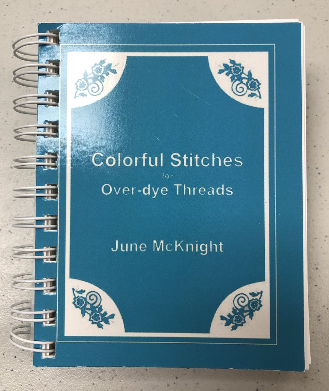 colorful stitches for overdyed threads