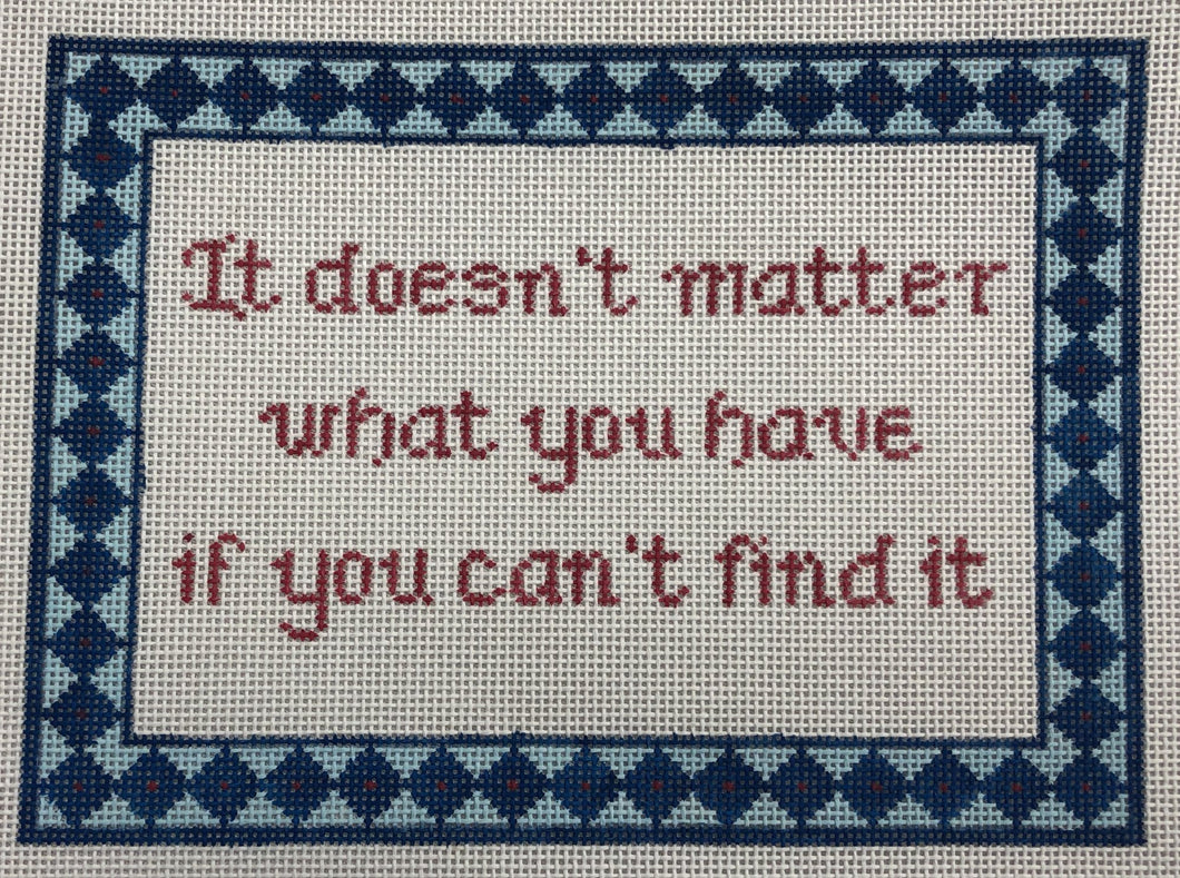 doesn't matter...