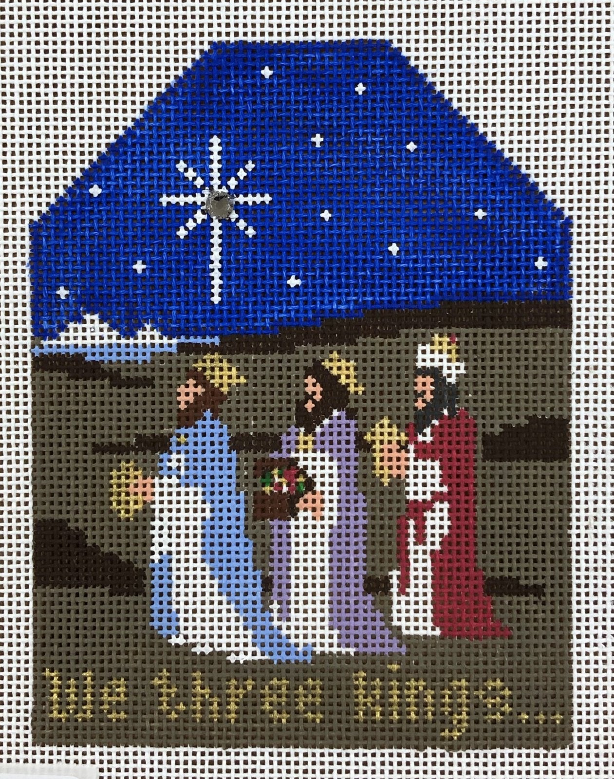 three kings with star – The Needle Bug