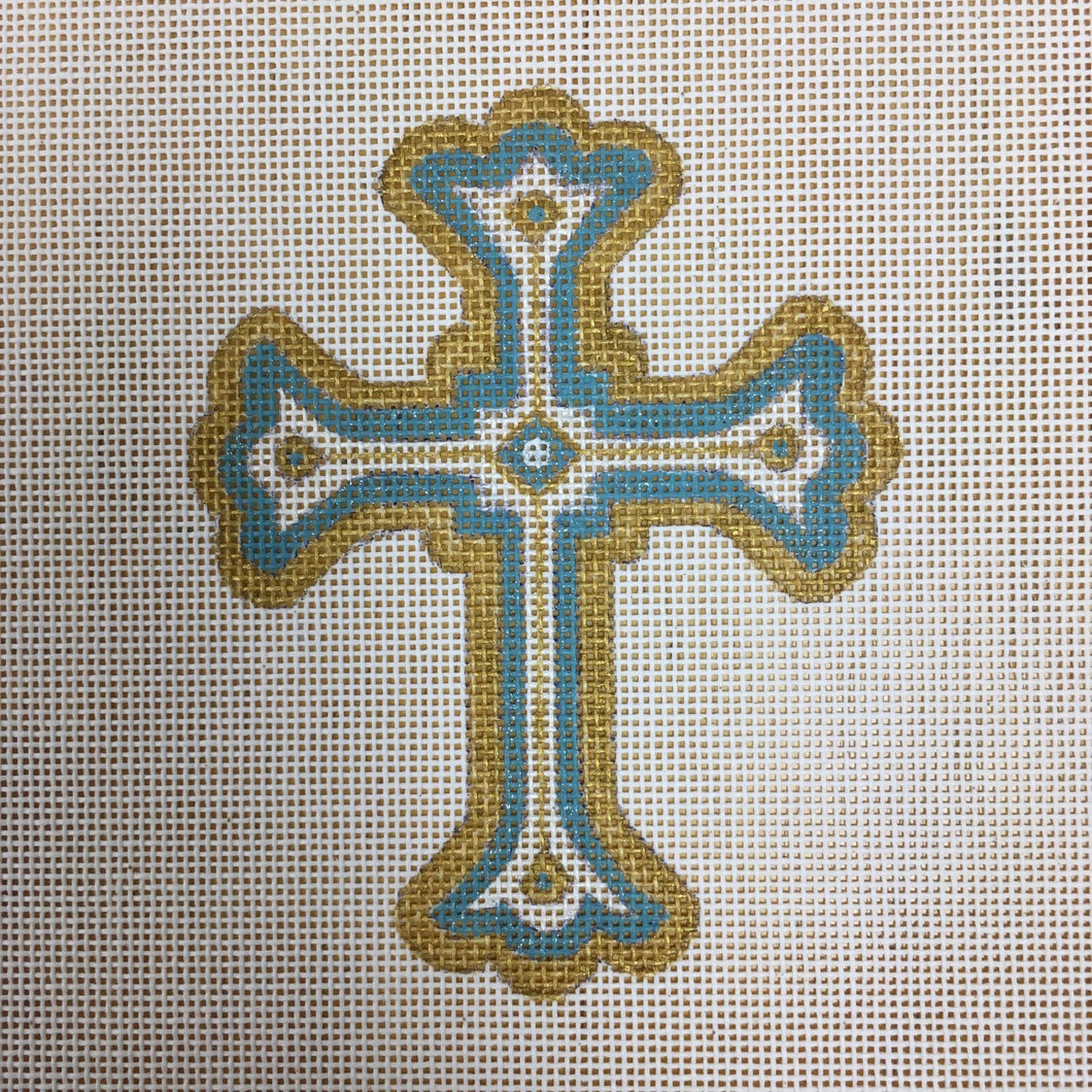 APRE02 cross, turquoise