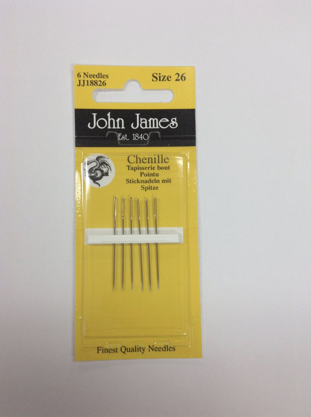 john james chenille needles