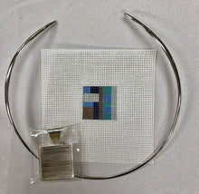Load image into Gallery viewer, pendant canvas with slide necklace
