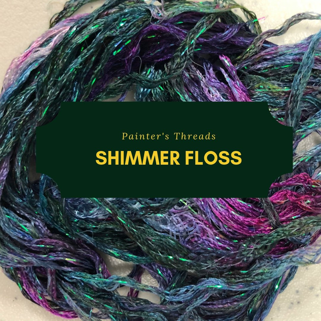 painter's threads shimmer floss